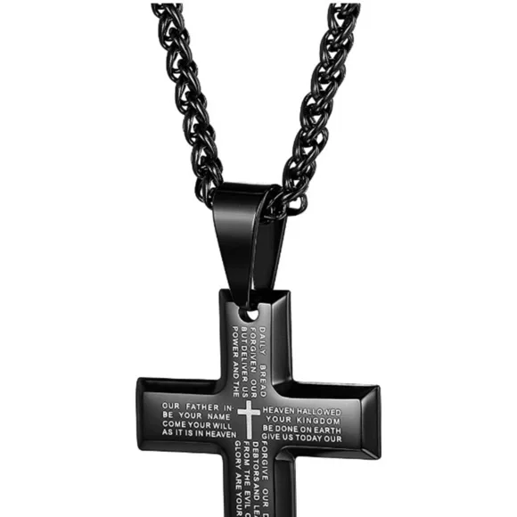 Stainless Steel Cross Chain